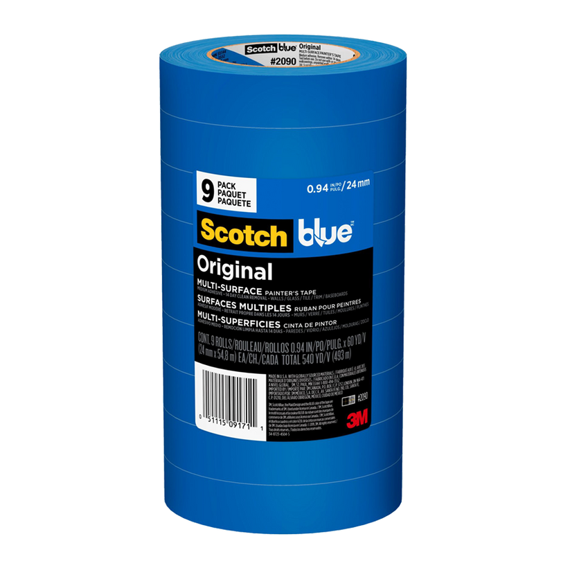 3M #2090 Blue Masking Tape 1"