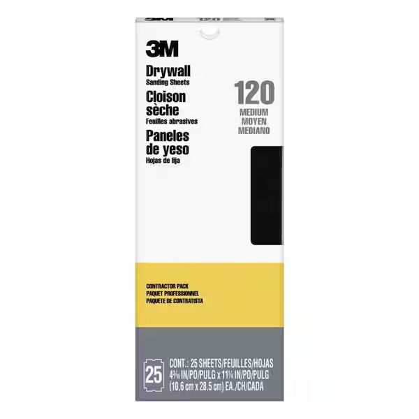 3M Sandpaper 80D #10207