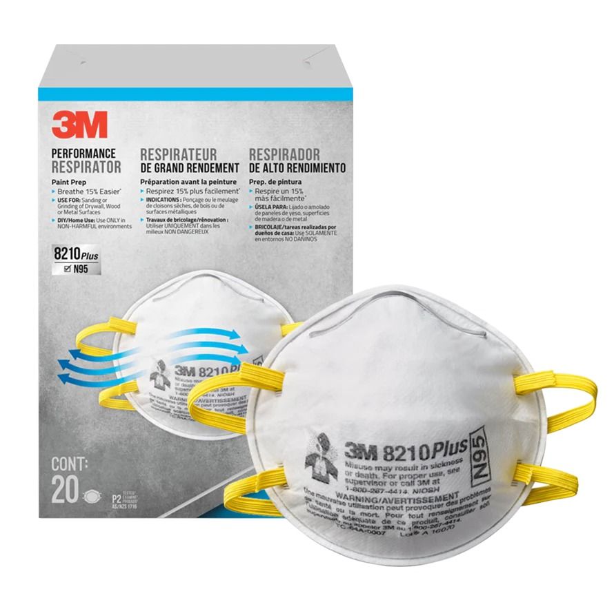 3M Dust/Mist Resp #8210 Plus